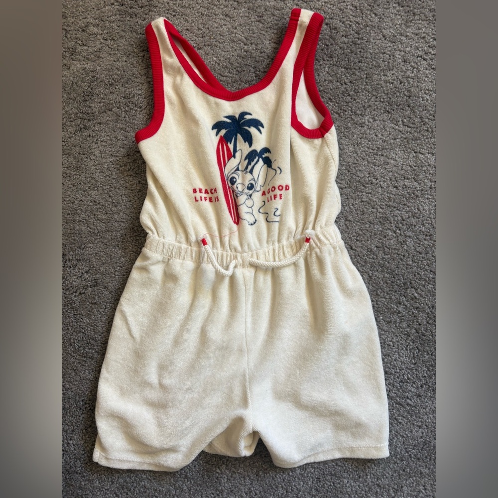 H&M stitch romper girls